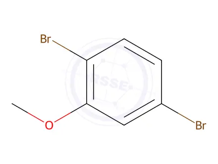 Chemical structure of 2,5-Dibromoanisole