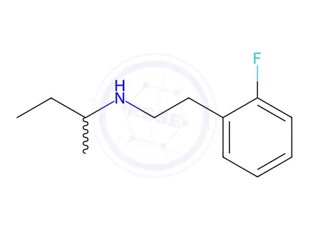 Chemical structure of (Butan-2-yl)[2-(2-fluorophenyl)ethyl]amine