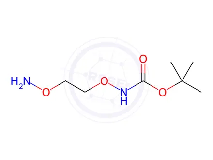 Chemical structure of tert-Butyl (2-(aminooxy)ethoxy)carbamate
