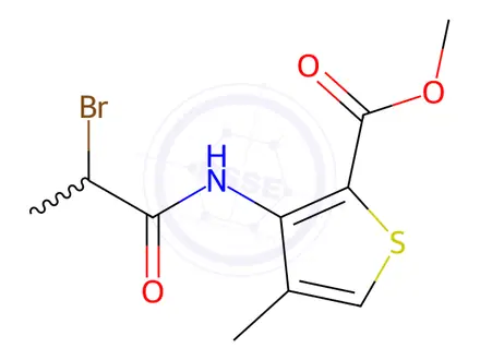 Chemical structure of Articaine Impurity 10(Articaine EP Impurity J)