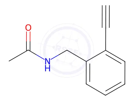 Chemical structure of N-(2-Ethynylbenzyl)acetamide