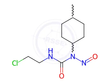 Chemical structure of N-Nitroso Semustine Impurity 1