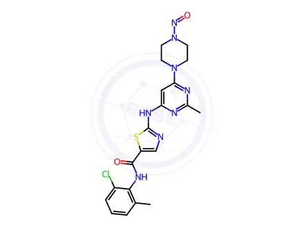 Chemical structure of Dasatinib Nitroso Impurity 66