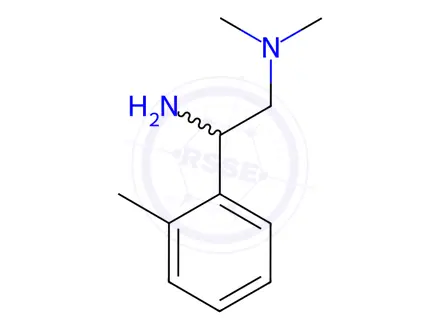 Chemical structure of n1,n1-Dimethyl-2-(o-tolyl)ethane-1,2-diamine