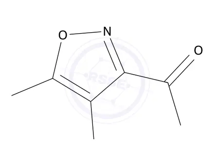 Chemical structure of 1-(4-Chloro-5-methylisoxazol-3-yl)ethanone