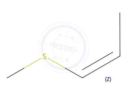 Chemical structure of (Z)-Methyl(Prop-1-En-1-Yl)Sulfane