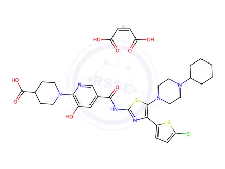 Chemical structure of Avatrombopag Impurity 46