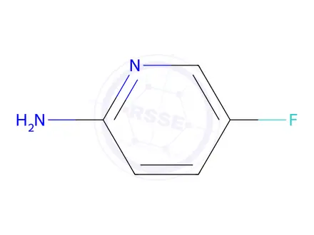 Chemical structure of 2-Amino-5-fluoropyridine