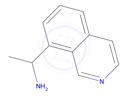 Chemical structure of 1-(ISOQUINOLIN-8-YL)ETHAN-1-AMINE