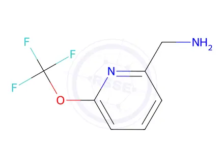 Chemical structure of (6-(Trifluoromethoxy)pyridin-2-yl)methanamine