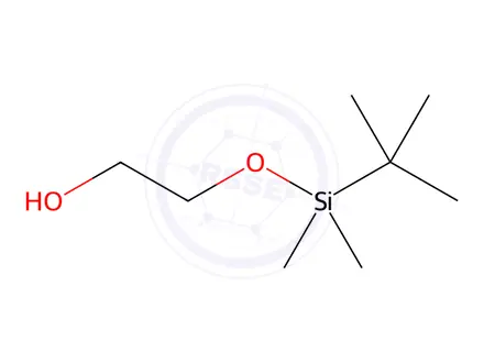 Chemical structure of 2-[[tert-Butyl(dimethyl)silyl]oxy]ethanol