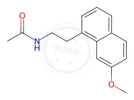 Chemical structure of Agomelatine