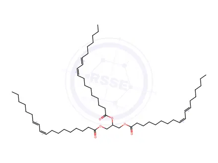 Chemical structure of Tri-9(Z),11(E)-Octadecadienoin