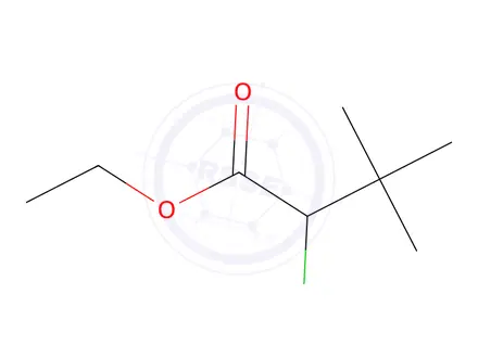 Chemical structure of ethyl 2-chloro-3,3-dimethylbutanoate