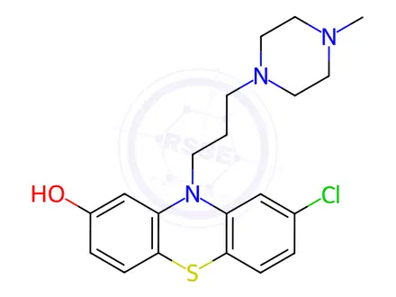 Chemical structure of Prochlorperazine RC 3