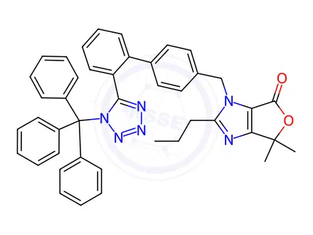 Chemical structure of Olmesartan Medoxomil Impurity 44