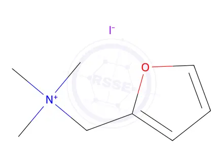 Chemical structure of 1-(Furan-2-yl)-N,N,N-trimethylmethanaminium iodide