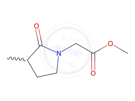 Chemical structure of Methyl 2-(3-Methyl-2-Oxopyrrolidin-1-Yl)Acetate