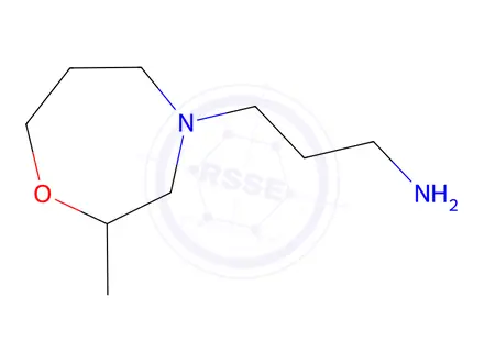 Chemical structure of 3-(2-methyl-1,4-oxazepan-4-yl)propan-1-amine