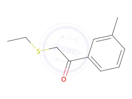 Chemical structure of 2-(Ethylthio)-1-(m-tolyl)ethan-1-one