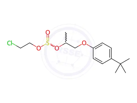 Chemical structure of Aramite