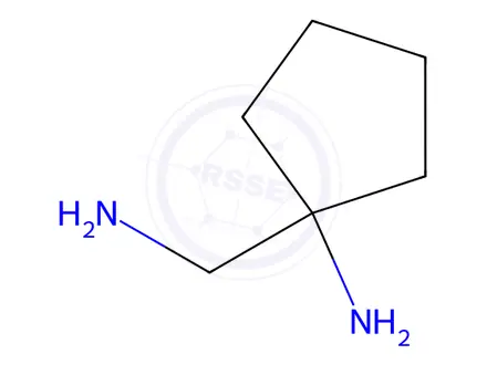 Chemical structure of 1-Aminocyclopentanemethanamine