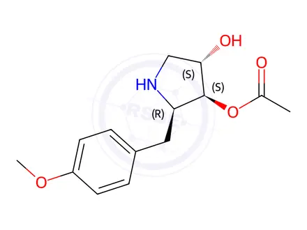 Chemical structure of Anisomycin