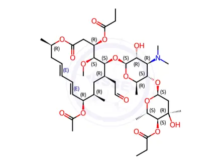 Chemical structure of Midecamycin Impurity 45