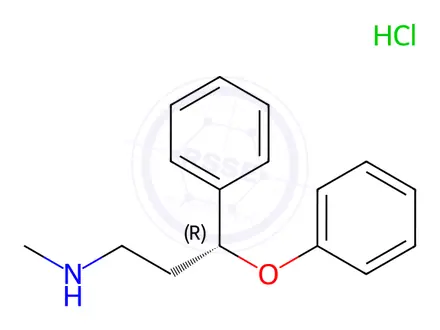 Chemical structure of (R)-Atomoxetine EP Impurity A hydrochloride