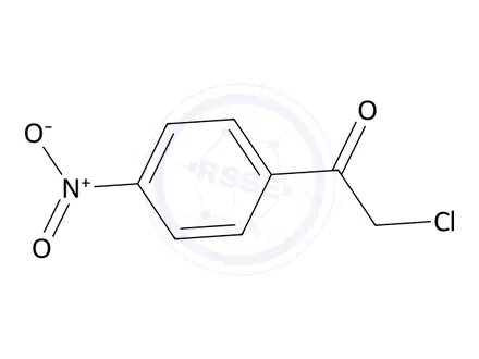 Chemical structure of 2-Chloro-1-(4-nitrophenyl)ethan-1-one