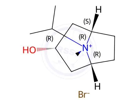 Chemical structure of Ipratropium Bromide Impurity 90