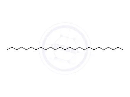 Chemical structure of Pentacosane
