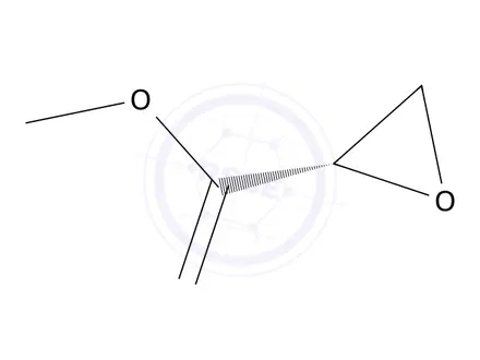 Chemical structure of (2S)-glyceric acid methyl ester