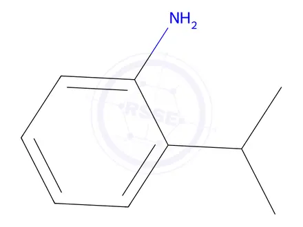 Chemical structure of O-ISOPROPYLANILINE