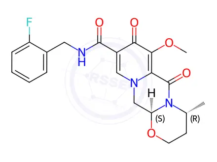 Chemical structure of Dolutegravir Impurity 134