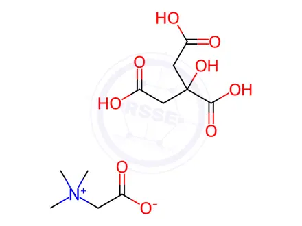 Chemical structure of Betaine Citrate