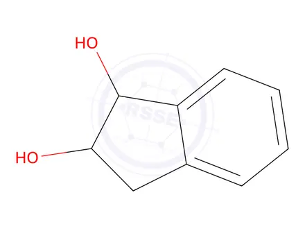 Chemical structure of 1,2-indanediol