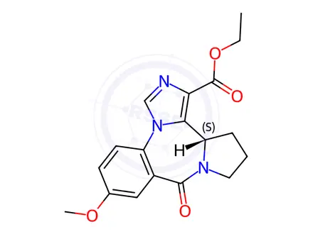 Chemical structure of L-655708
