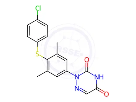 Chemical structure of Tiazuril
