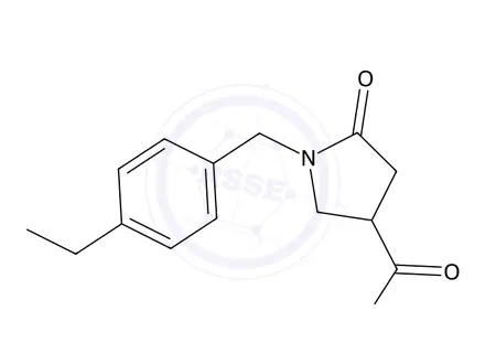 Chemical structure of 1-(4-Ethylbenzyl)-5-oxopyrrolidine-3-carboxylic acid