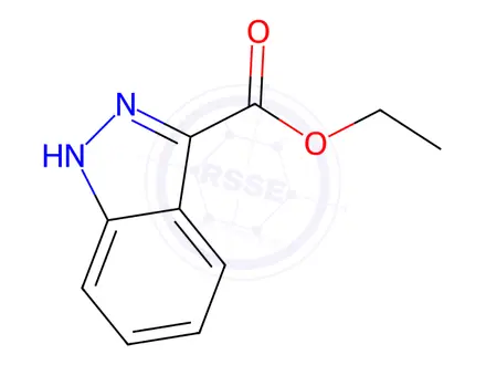 Chemical structure of Ethyl 1h-indazole-3-carboxylate