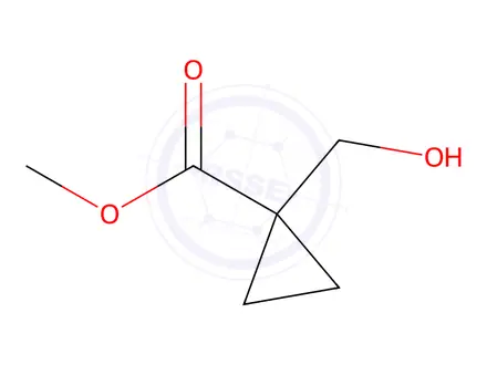 Chemical structure of Methyl 1-(hydroxymethyl)cyclopropane-1-carboxylate