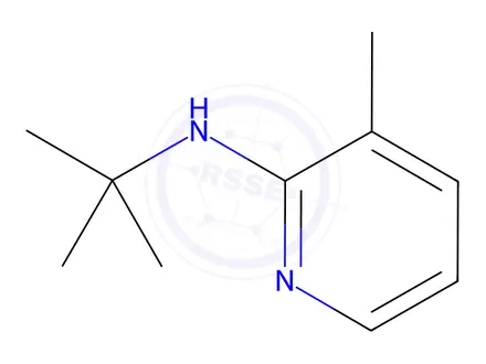 Chemical structure of N-(Tert-butyl)-3-methylpyridin-2-amine