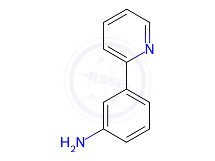 Chemical structure of 3-(Pyridin-2-yl)aniline