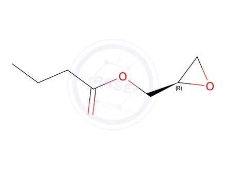 Chemical structure of (R)-(-)-Glycidyl butyrate