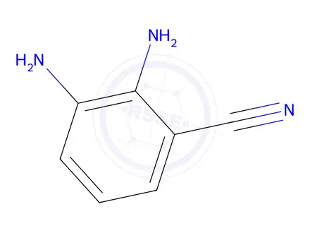 Chemical structure of 2,3-Diaminobenzonitrile hydrochloride
