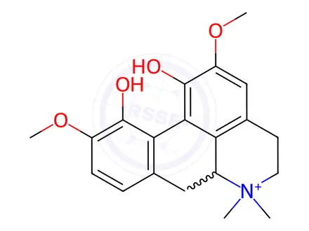 Chemical structure of Magnoflorine Impurity 3