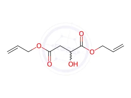 Chemical structure of DIALLYL MALATE