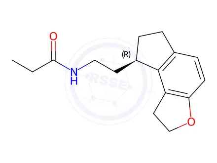 Chemical structure of (R)-Ramelteon