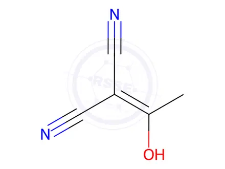 Chemical structure of 2-(1-Hydroxyethylidene)Malononitrile